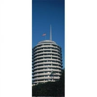 Панорамни изображения PPI125046L Изглед от нисък ъгъл на офис сграда Капитолийски записи Сграда Град на Лос Анджелис Калифорния, САЩ печат от панорамни изображения - 36