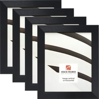 Craig Frames Modern Eesthetics 125, рамка за картини, черен, набор от 4