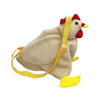 Apepal жени сладък пилешки животински стил раменна чанта момиче кокошка кръстосано чанта за пратеник