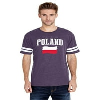 - Тениски за мъжки футбол Fine Jersey, до размер 3XL - Полша