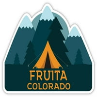 Fruita Colorado Souvenir Vinyl Decal Sticker Camping Design