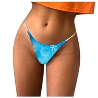 Небрежно секси секси бельо от женски женски печат с ниска талия g-string underpants