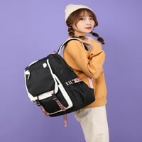 Bzdaisy Sailor Moon Backpack с дизайн на миди, сладки аксесоари, двойни странични джобове и 15 '' отделение за лаптоп за деца тийнейджър