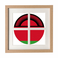 Malawi Africa National Emblem Frame Wall Tabletop Display Openings снимка