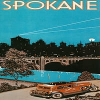 Spokane 1, Винтидж реклама за пътуване