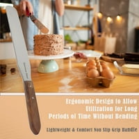 Инструмент за печене на ножове от неръждаема стомана шпатула кухня