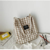 Мода за многократна употреба издръжливи ежедневни тотални платни чанти чанти за пазаруване на рамо в жълто