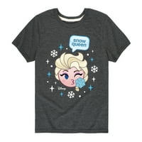 Disney Emoji - Elsa Snow Queen - Thddler and Youth Graphic Thrish