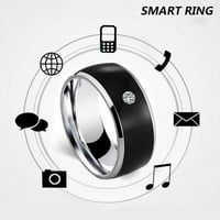 Модно Android телефонно оборудване Мултифункционална технология Интелигентен носим свързване NFC Finger Ring Smart Black 11