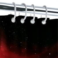 Галактически космически звездни печат вана завеси душ завеса за баня баня завеса, 4, 150x