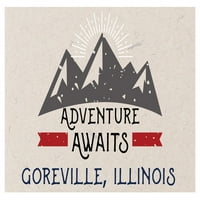 Goreville Illinois сувенирен хладилник Magnet Adventure очаква дизайн