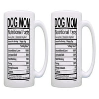 Тази чаша за кучета кучета кучето мама хранителни факти страхотни куче мама кафе халби куче мама