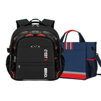 Gianlook Daypack многофункционален чанта за книги Top Handle Backpack Travel School Chag найлон с раница синя кръстосана чанта