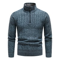 Таголд есен пуловер за мъже мода есен зимен качулка пуловер ежедневен пуловер с качулка с качулка руно яке Продажби сини xxxl