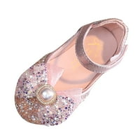 Детски обувки модни плоски долни принцеси обувки с диамант единични обувки обувки за момичета Размер обувки