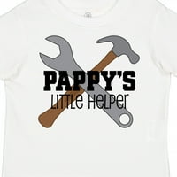 Тениска за малко дете на Inktastic Pappy's Little Helper Grandchild Tody Girl