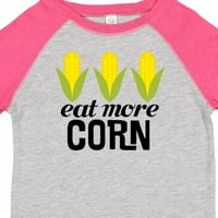 Inktastic Eat More Corn Gift Toddler Boy или Thddler Girl тениска