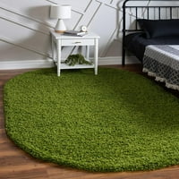 Моден и издръжлив модерен плюшен килим пищен и мек, ft ft 0, тревно зелено