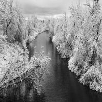 Зимен пейзаж на чудесата; Thunder Bay, Онтарио, Канада за печат на плакат от Сюзън Дикстра 12316963
