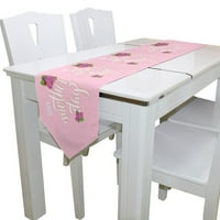 Поп създаване Честит майчин ден маса за декорация кухня красива цветна розова маса за маси за домашно кафе кухня трапезарна маса