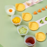 Lfogoods бебешка хранителна добавка Печене на пара торта плесен хранителен клас бебе готварски инструмент кухня домакинство творчески яйчен параход Име на продукта: Парен яйчен молдматериал--