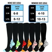 Двойки компресионни чорапи Hg за мъжете и жените се кърмят чорапи