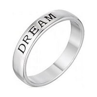 Goodin Dream Rhodium Eternity Band - размер 8