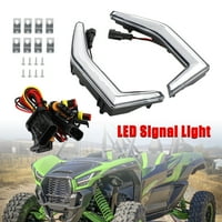 Fang Accent Grill Lamps LED предна светлина за Kawasaki Tery Kr -