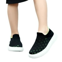 Момчета мрежа леки дишащи модни ежедневни обувки Slip на външни спортни обувки Малчиво обувки Момче за момчета Обувки за училище