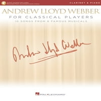 Хал Леонард Андрю Лойд Уебър за класически играчи? Кларинет и пиано-книга +аудио онлайн