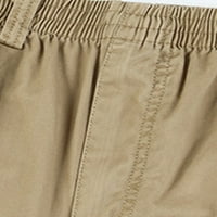 Sanviglor мъжки панталони твърди цветни дъна еластични панталони за талия леки шезлонги джогинг хаки xl