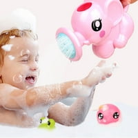 Бебешка карикатура слон душ чаша новородено дете душ шампоан чаша бебе душ вода лъжица чаша баня чаша