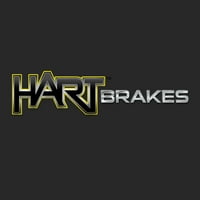 Hart спира предните задни спирачки и ротори комплект за задни спирачки