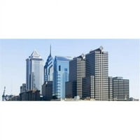 Панорамни изображения ppi100470l небостъргачи в град Филаделфия Пенсилвания САЩ Печат на плакат от панорамни изображения - 12