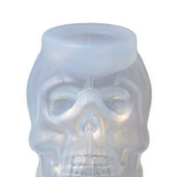 Hobeauty смола занаятчийска черепна плесен призрачен забавен Хелоуин 3d черепна смола плесен за DIY занаяти декорации