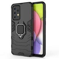 Samsung Galaxy A 5G Case Slim Dual Layer Hybrid Cover Magnetic Holder Case за галактика A 5G