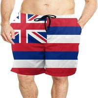 Мъжки знаме на Хаваите. Бързи сухи сърф плувни стволове плаж