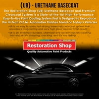 Inferno Orange Pearl Metallic Gallon Kit Уретан Basecoat Auto Paint Fast Kit