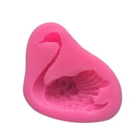 Phonesoap Swan Silicone Fondant Mhraps Swan Mhraps Cake Candy Chocolate Decorating Tools Diy Craft Project Hot Pink