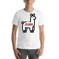 Неопределени подаръци XL Llama Juan с къс ръкав памучна тениска