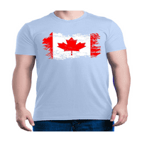 Мъжки тениска с къс ръкав - Канада флаг