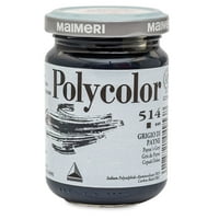Maimeri Polycolor Vinyl Paints - сивото на Payne, ML Jar