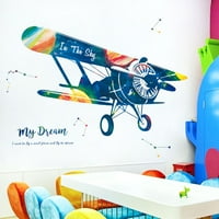 Ykohkofe Стенни стикери за декорации на стена за спалня за деца за деца и GIR неща, но за стая