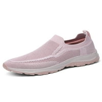 Lacyhop дамска маратонка Slip on Shoes Knit Горна ходеща обуща