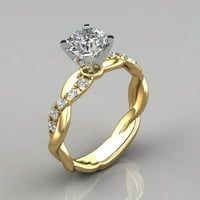 Модни цветни инкрустирани пръстени с пълен диамантен пръстен бижута аксесоари