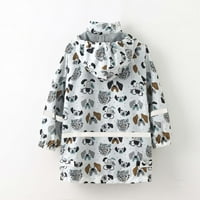 Verugu Toddler Baby Girls Boys Winter Coat Deplen Топли якета Бебешка качулка снежно палто от снежно облекло Деца дъждовен сезон Raincoat Juck