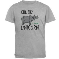 Rhino Chubby unicorn Doodle Men Soft Thrish White LG
