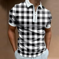 Тениски за аутини за мъже пролетта лято ежедневно завъртане на шията отпечатана тениска с къс ръкав дамски върхове черни
