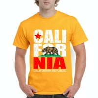 - Мъжки тениска с къс ръкав - Калифорния Кали