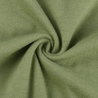 Olyvenn Frendy Retro Knot графични тениски Продажби Забавни гъби печат Топс екипаж на шията на шията свободно време свободно ежедневно удобна блуза винтидж мода лято къси ръкави тениски зелени 12